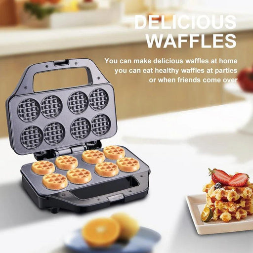 Compact Electric Waffle Maker for Quick and Tasty Treats