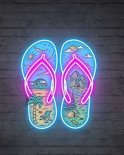 Customizable Neon Cartoon LED Wall Art Light with Dimming Features for Unique Room Decor