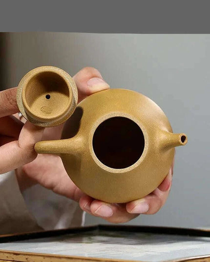 Artisanal 120ML Purple Clay Teapot - Elevate Your Tea Experience