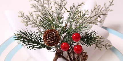 4PCS Christmas Cedrus Table Napkin Ring, Jute Lace Napkin Buckle,Crafts Holder Handmade Party Dinner New Year Decor 4pcs-christmas-cedrus-table-napkin-ring-jute-lace-napkin-buckle-crafts-holder-handmade-party-dinner-new-year-decor
