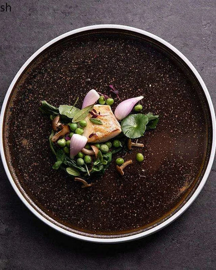 Sophisticated Ceramic Plate Collection for Elevated Dining Experiences