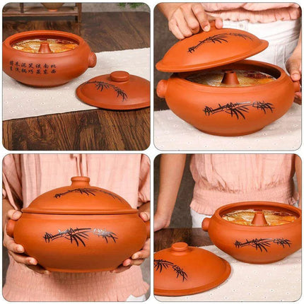 Elegant Nonstick Ceramic Casserole Pot for Gourmet Cooking