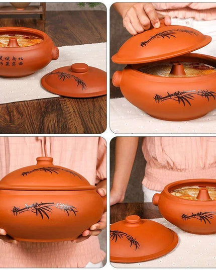 Elegant Nonstick Ceramic Casserole Pot for Gourmet Cooking