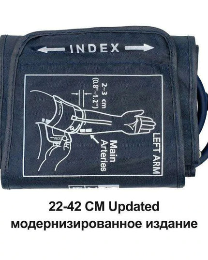 Advanced Wireless Blood Pressure and Heart Rate Monitoring System with Multi-Sized Cuffs