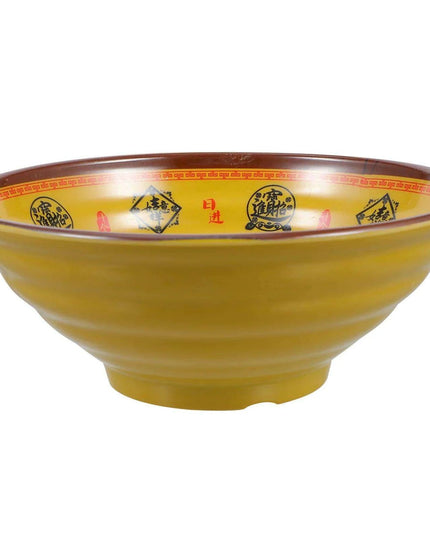 Chic 19cm Japanese Melamine Serving Bowl for Noodle Soups and Salads - A Must-Have Dining Accessory