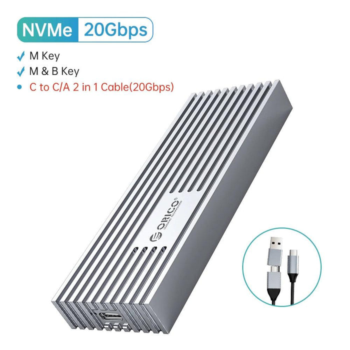 Next-Gen USB4 NVMe M.2 SSD Enclosure - Unleash Lightning-Fast Data Transfers