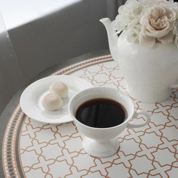 Medieval Elegance Bone China Coffee Cup