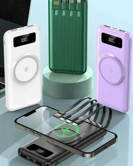 Ultra-High Capacity 200000 mAh Wireless Charger with Rapid Charging and LED Indicator - Your Ultimate Power Companion