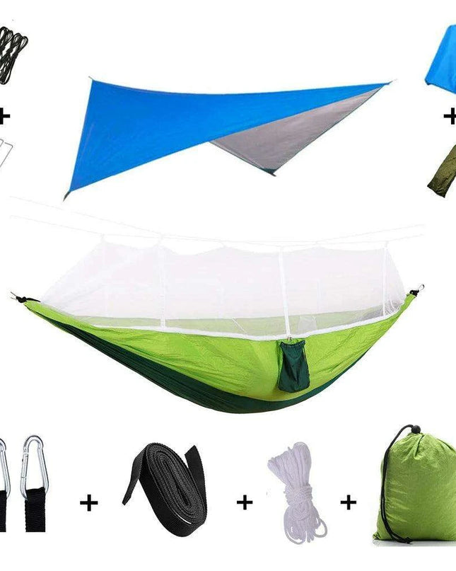 Premium Explorer's Hammock Kit - All-in-One Outdoor Survival Gear
