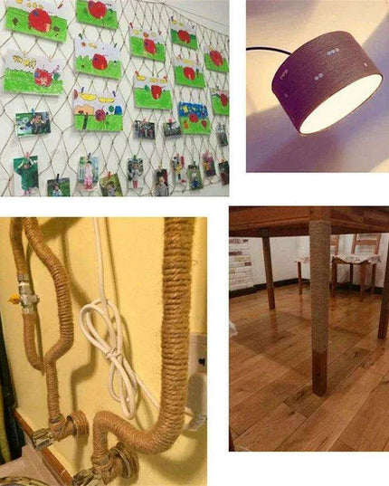 Rustic Charm Handmade Jute Rope Bundle - Premium Crafting Essentials for Creative Projects