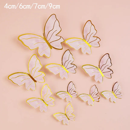 Chiffon Moon Boat Ballet Girl Lace Flower Acrylic Cake Topper Happy Bi