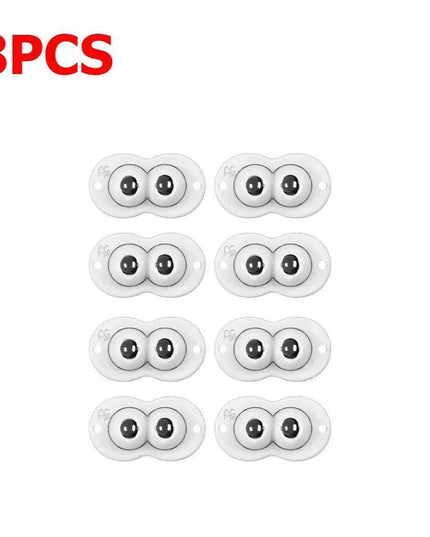 Self-Adhesive 360° Rotating Mini Caster Wheels - 4/8 Pack Universal Mobility Solution for Easy Movement of Trash Bins and Storage Boxes