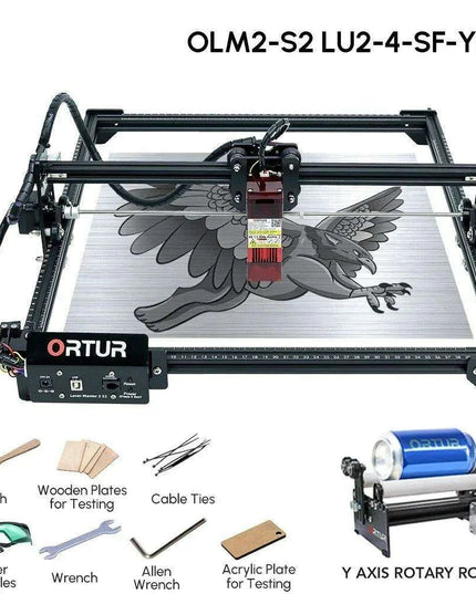 High-Performance Laser Engraver with Rapid Cutting Technology