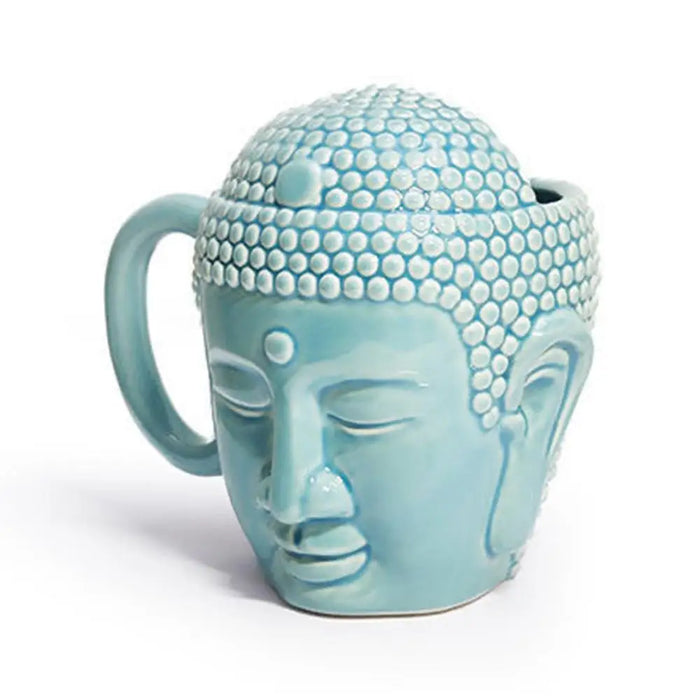 Buddha Harmony Mug - Tranquil Zen Cup for Elegant Home and Office Decor