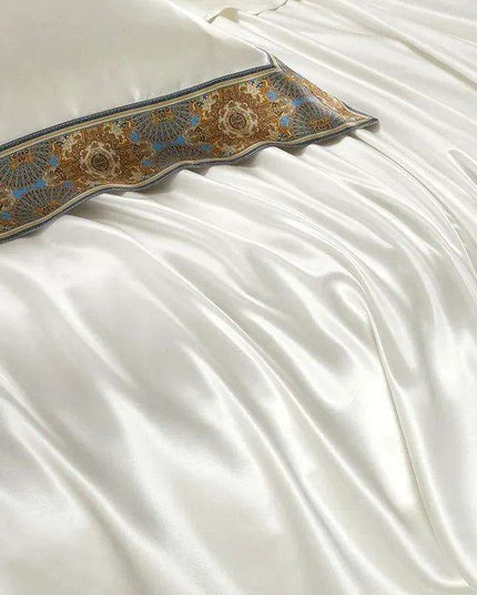 Mulberry Silk & Bamboo 4-Piece Bedding Set