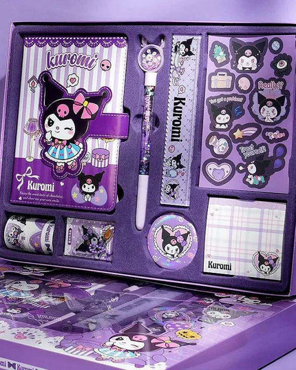 Charming Sanrio Kuromi & My Melody Creative Writing Essentials Set