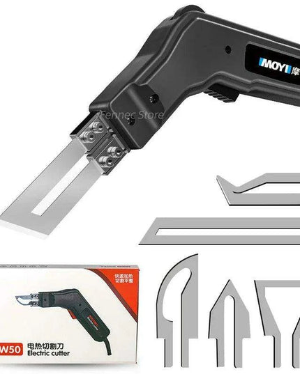 Adjustable Temperature Electric Fabric and Foam Cutter with Universal Plug Compatibility