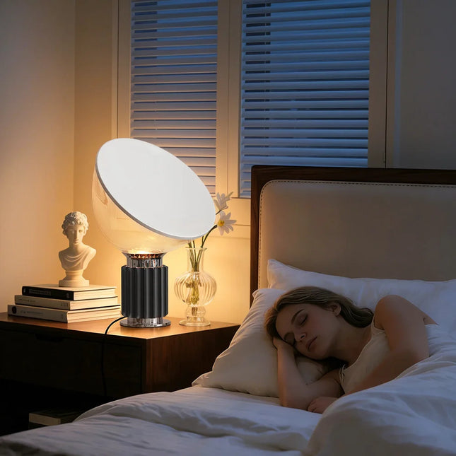 Taccia-Style LED Table Lamp – Sculptural Modern Lighting