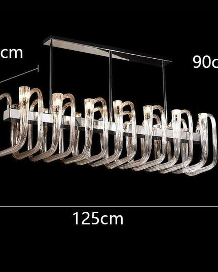 Modern Dimmable LED Chandelier Pendant Light - Elegant Indoor Lighting for Stylish Homes