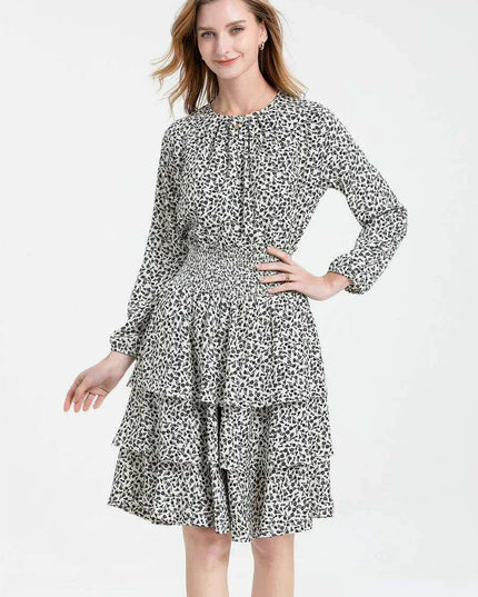 Chic Summer Smocking Skirt Sets in High-Elastic Chiffon Fabric