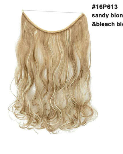 Glamorous Transformation: Discover the Magic of Invisible Wire Hair Extensions