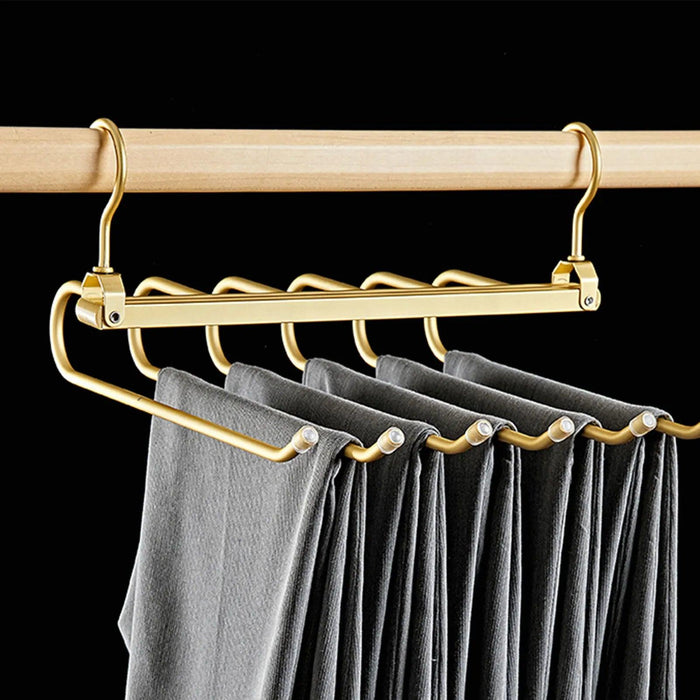 Revolutionize Your Closet Organization with the 6 In 1 Trouser Hangers