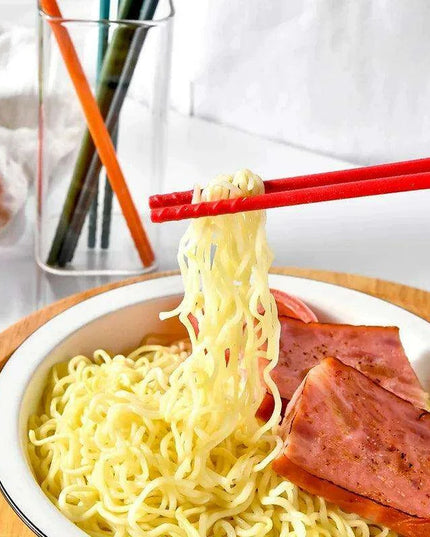 Colorful Non-Slip Silicone Chopsticks Set - Perfect for Sushi, Noodles, and Gifting