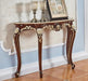 Vintage Charm Long Console Table - Elegant Retro Side Table for Home Décor