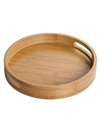 Eco-Friendly Wooden Tray Set for Tea Ceremonies - Versatile Serving Solution with Coasters