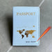 Customized Couples Travel Passport Holder - Elegant Engraved Duo Companion