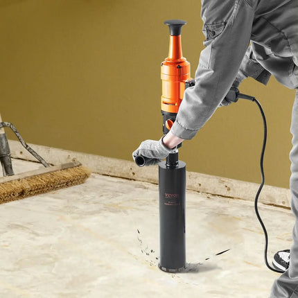 TideRise Diamond Core Drilling Machine - 4" Handheld Wet Drill Rig