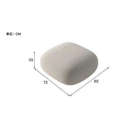 White Fluffy Lounge Chair - Modern Comfort for Stylish Home Interiors