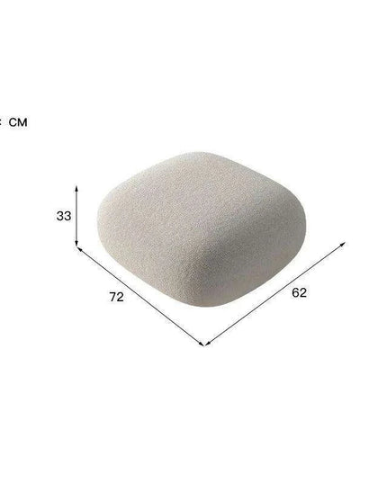 White Fluffy Lounge Chair - Modern Comfort for Stylish Home Interiors