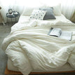 white / Twin Size 3pcs / Flat Bedsheet
