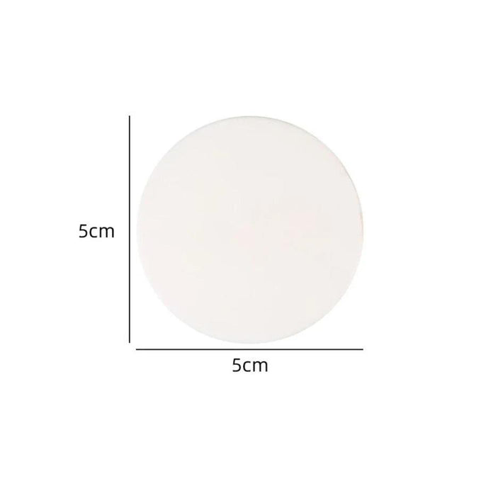 Self-Adhesive Silicone Door Handle Bumpers - Elegant Shock Absorbing Wall Protectors (Single Unit)