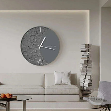 Celestial Glow Wall Clock - A Stunning Decorative Timepiece for Your Home and Dining Areas