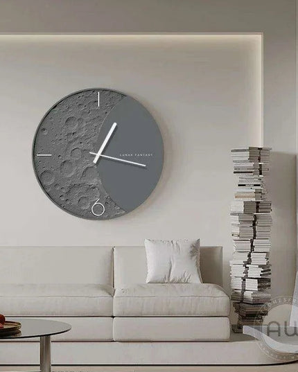Celestial Glow Wall Clock - A Stunning Decorative Timepiece for Your Home and Dining Areas