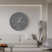 Celestial Radiance Illuminated Wall Clock - Timeless Art Piece for Home and Dining