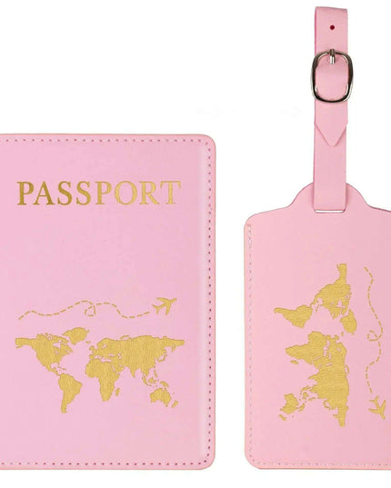 Stylish RFID-Blocking Passport Holder with Card Organizer for Travelers