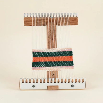 Shop1104398223 Adjustable Wood Tapestry Loom Weaving Kit with Comb