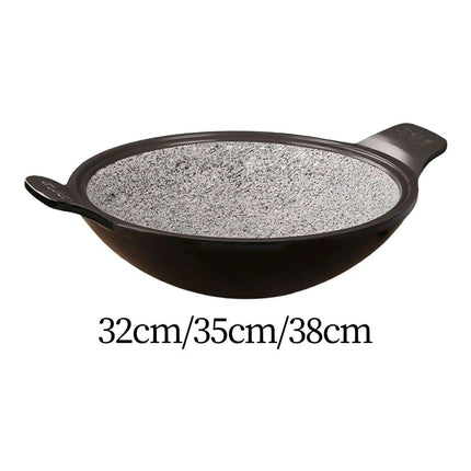 Korean Stone Cooking Pot for Ramen, Soups, Stews, and Kimchi Rice