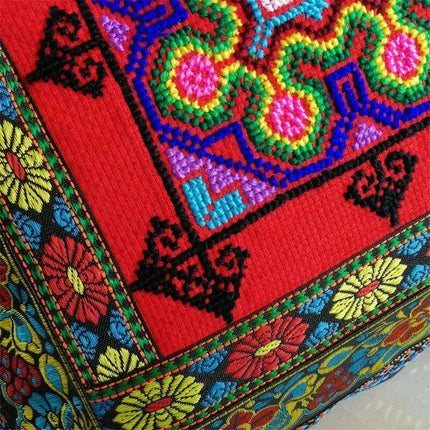 Embroidered Cushion Cover