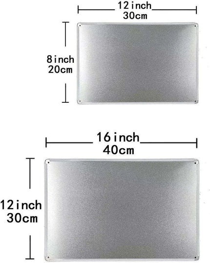 Vintage Elegance Metal Wall Art for Home and Office Spaces