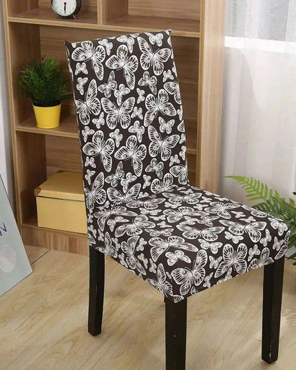 Chic Floral Stretch Chair Covers for Elegant Events