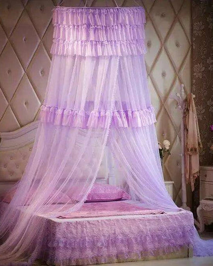 Whimsical Lace Dream Canopy for Queen and King Size Beds