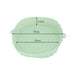 Sustainable 18CM Silicone Air Fryer Tray - Reusable Basket for Health-Conscious Cooking