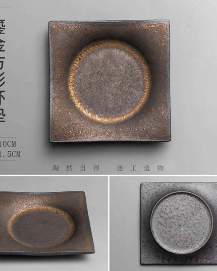 Vintage Japanese-Style Ceramic Tumbler: A Rustic Touch for Every Sip