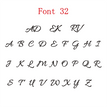 font032 / Silver