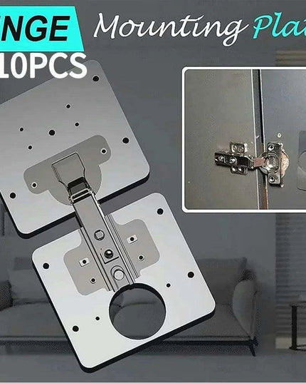 Stainless Steel Hinge Repair Tool Kit for Effortless Cabinet and Wardrobe Solutions