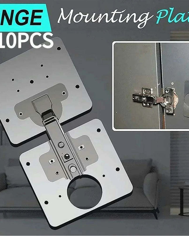 Stainless Steel Hinge Repair Tool Kit for Effortless Cabinet and Wardrobe Solutions